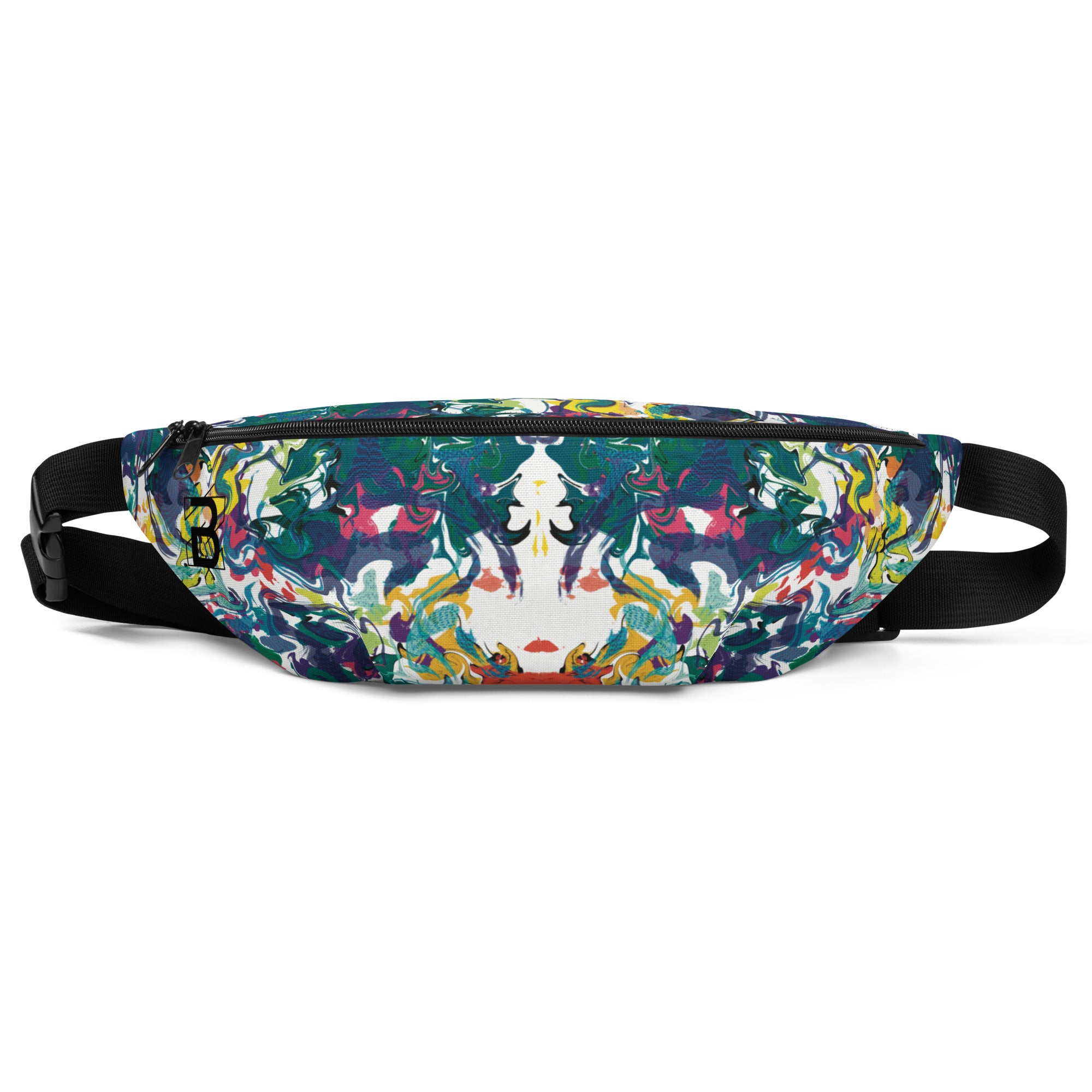 Riñonera #fanny Flower Wht