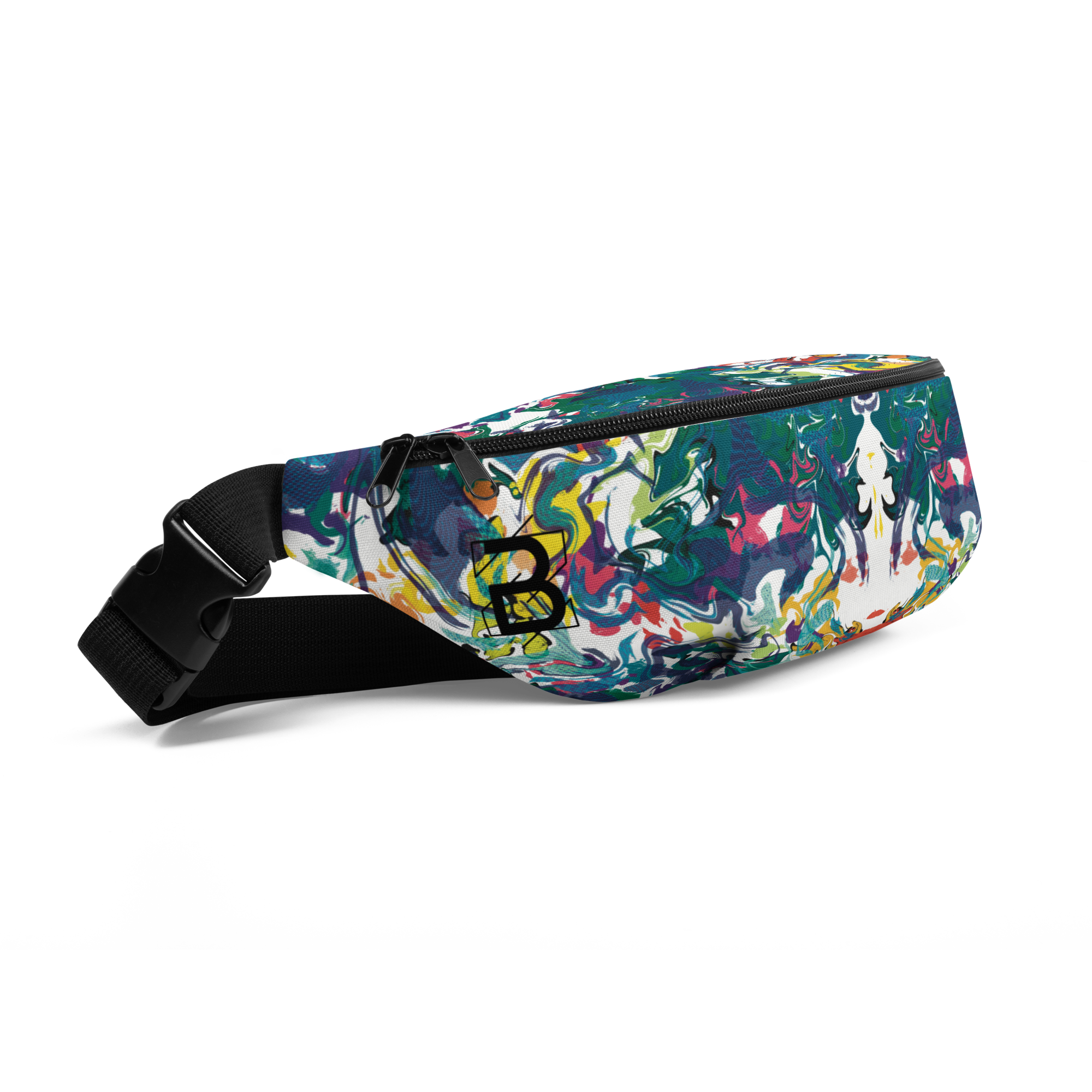 Riñonera #fanny Flower Wht