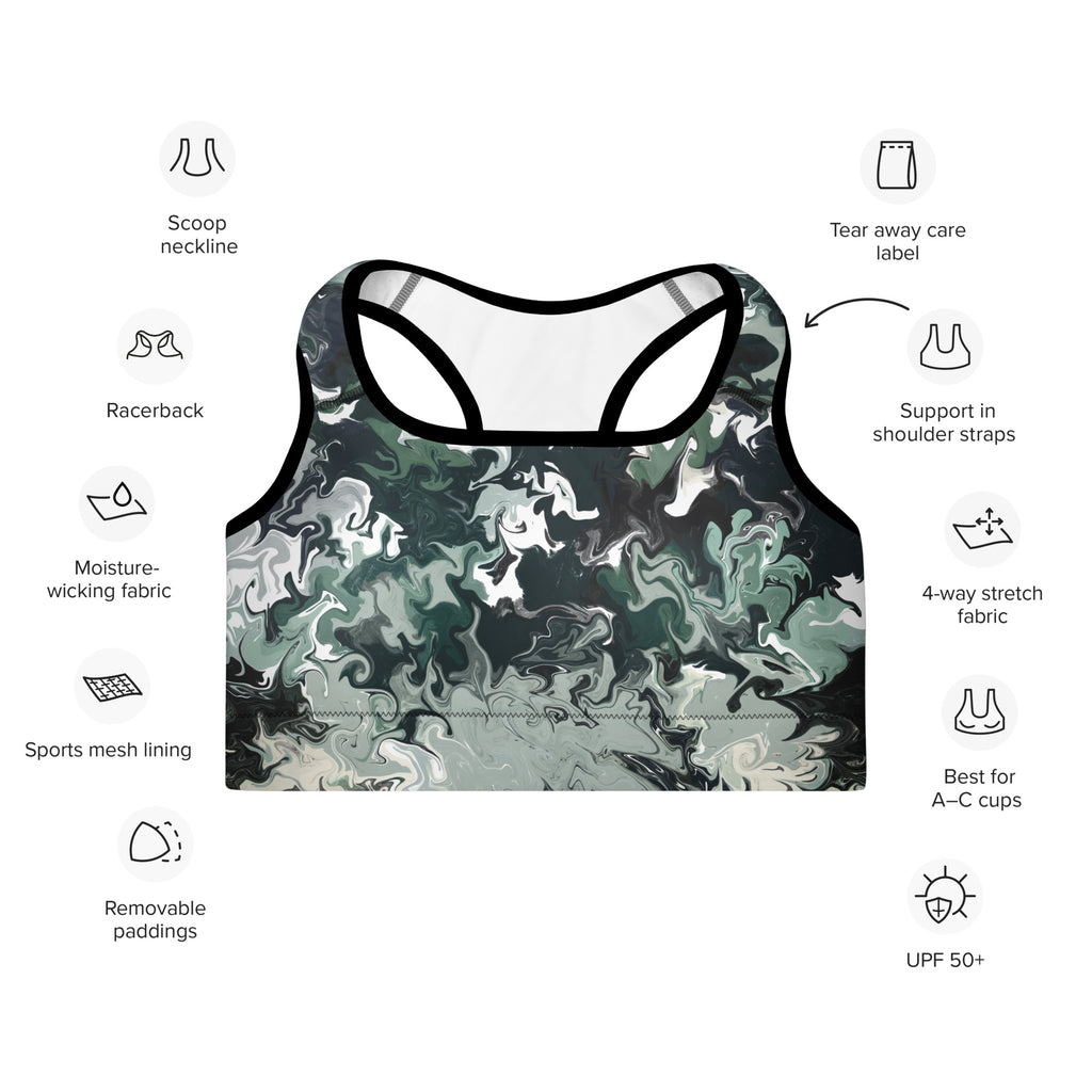 Top/Sujetador deportivo #Romero Blck