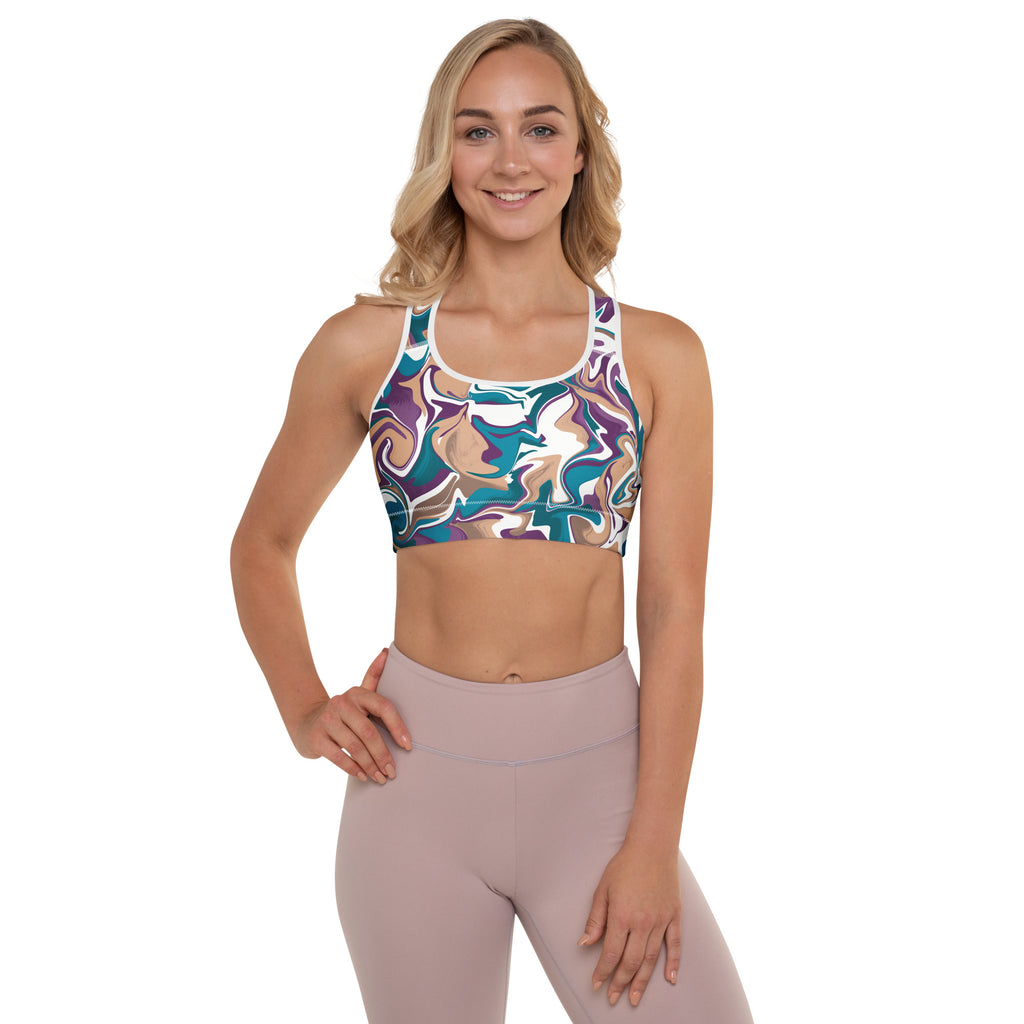 Top/Sujetador deportivo #Sunset Wht