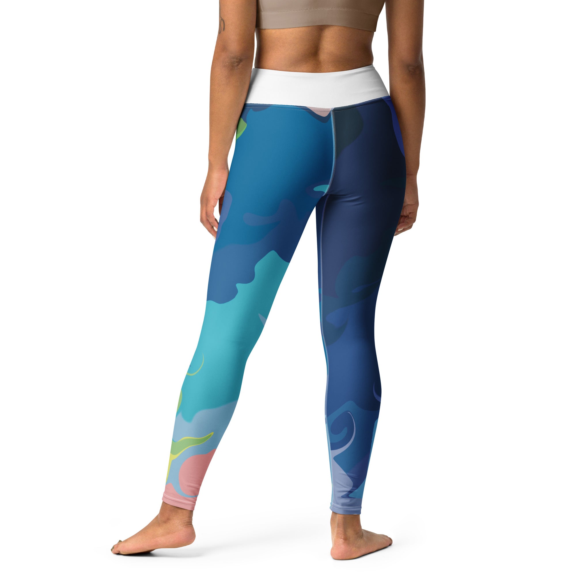 Leggings #BlueOcean Wht